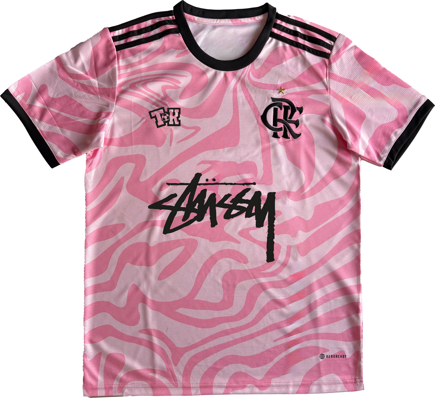 Camiseta del Flamengo x Stussy
