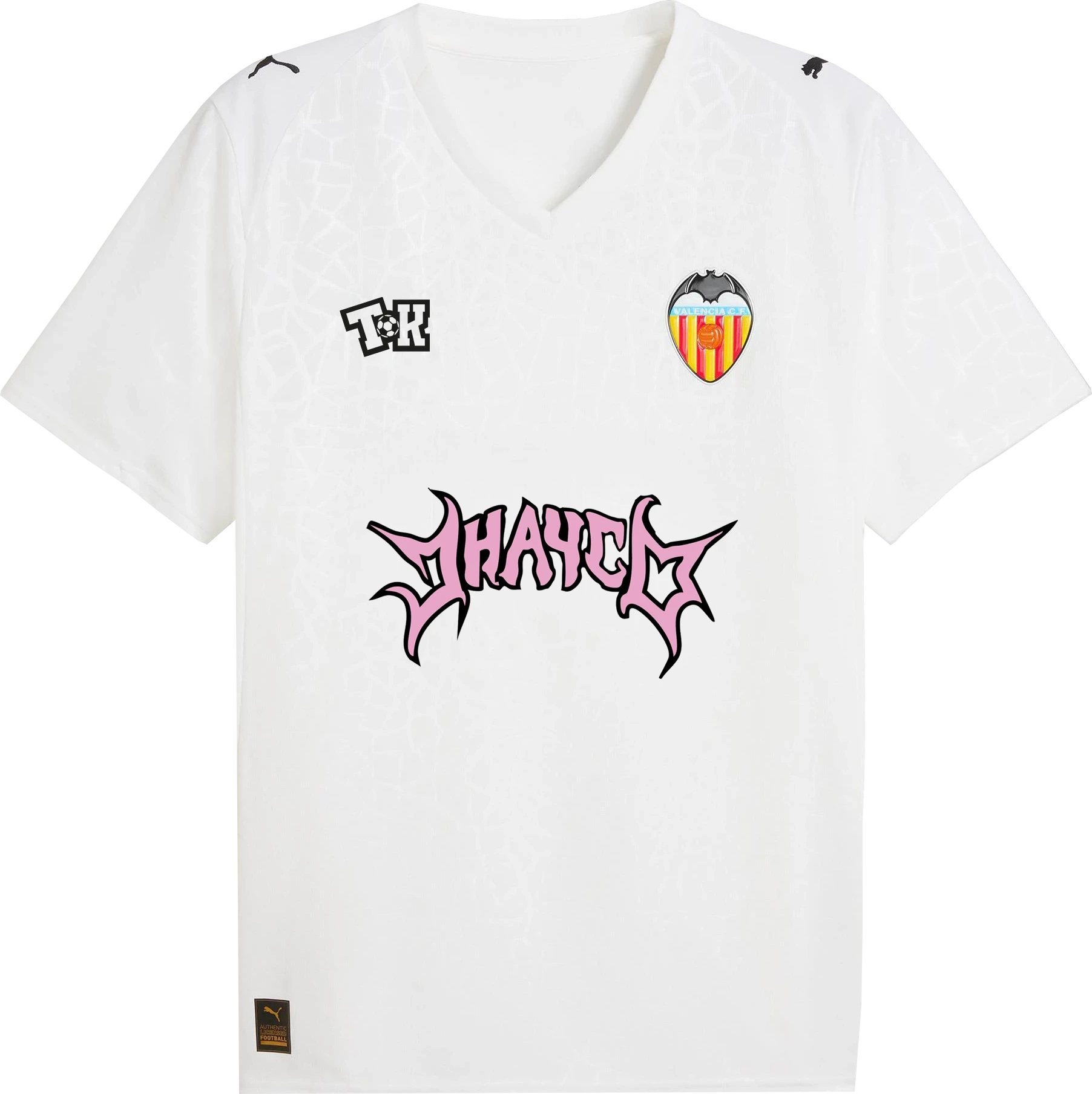 Camiseta de Jhay Cortez x Valencia